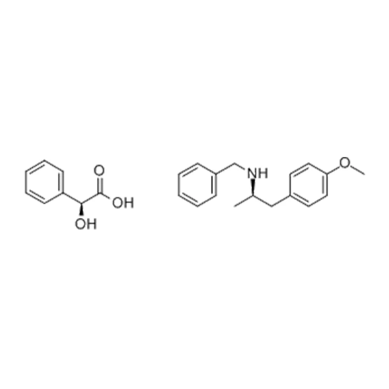 (2S)-HYDROXY(PHENYL)EDDIKESYRE (2R)-N-BENZYL-1-(4-METHOXYPHENYL)PROPAN-2-AMIN (1:1) (SALT)