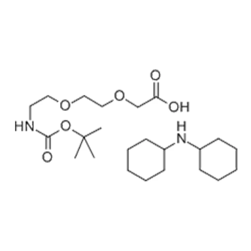 2-[2-[2-(Boc-amino)ethoxy]ethoxy]eddikesyre DCHA
