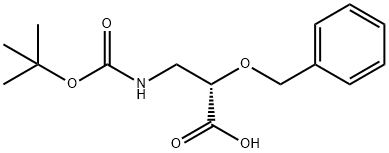 2-Benzyloxy-3-tert-butoxycarbonylamino-propionsyre