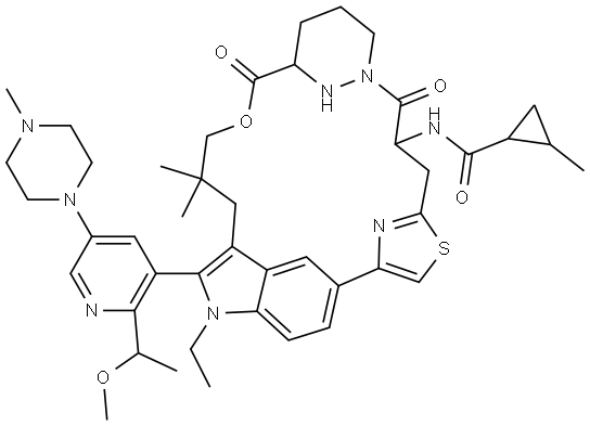 Daraxonrasib (RMC-6236) Fuld serie af mellemprodukter