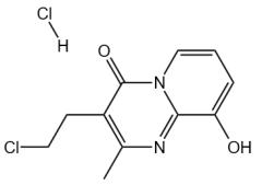 3-(2-chlorethyl)-9-hydroxy-2-methyl-4H-pyrido[1,2-a]py rimidin-4-on hydrochlorid