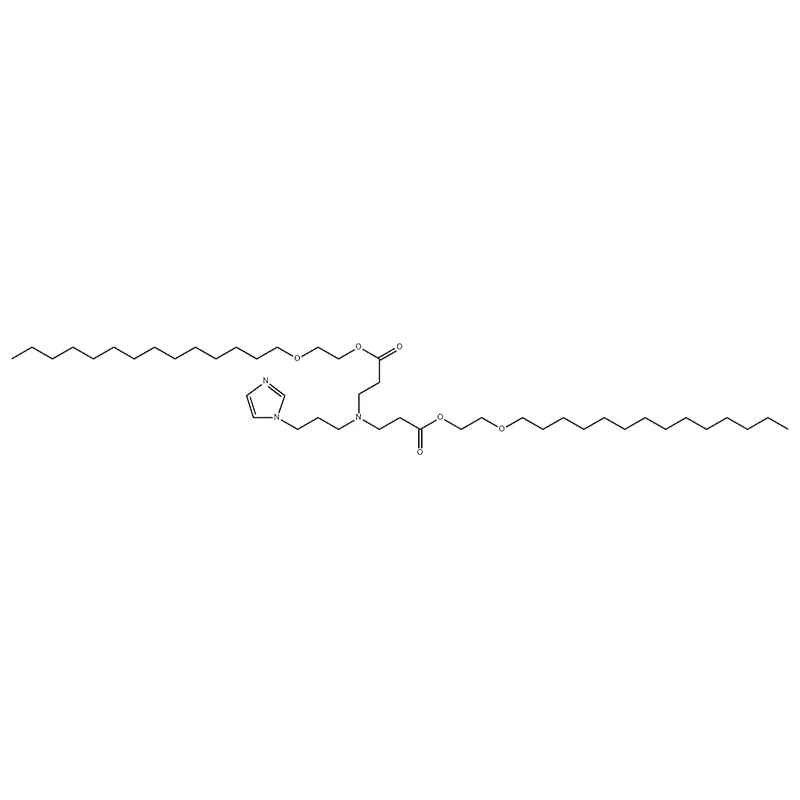 3-[3-imidazol-1-ylpropyl-[3-oxo-3-(2-tetradecanoxyethoxy)propyl]amino]propansyre-2-tetradecanoxyethylester