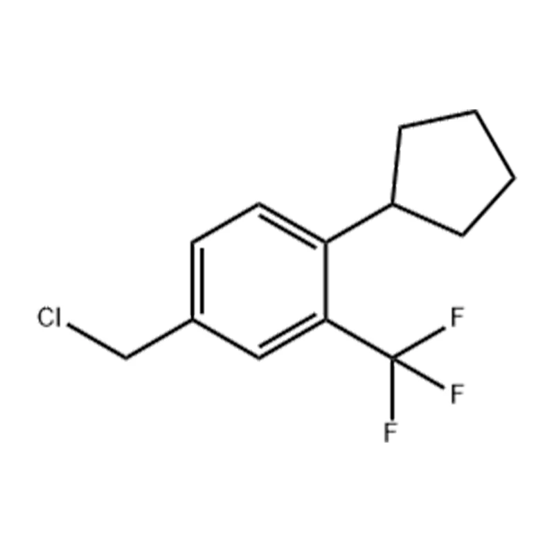 4-chlormethyl-1-cyclopentyl-2-trifluormethyl-benzen