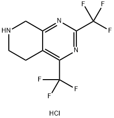 5,6,7,8-tetrahydro-2,4-bis(trifluormethyl)-pyrido[3,4-d]pyriMidinhydrochlorid