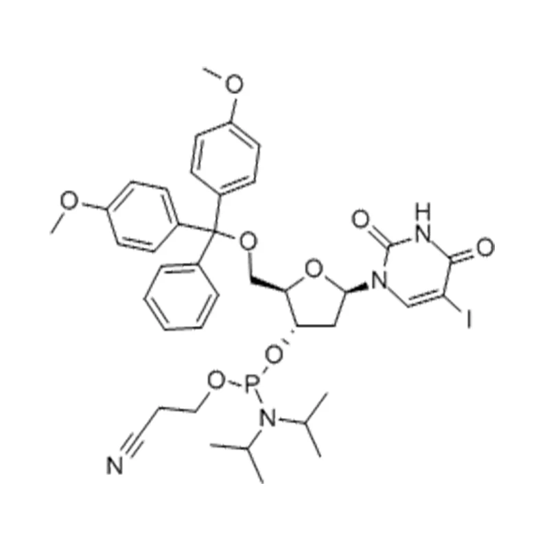 5'-O-DMTr-5-iod-2'-dU-3'-CED-phosphoramidit
