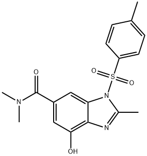 7-hydroxy-N,N,2-trimethyl-3-tosyl-3H-benzo[d]iMidazol-5-carboxamid