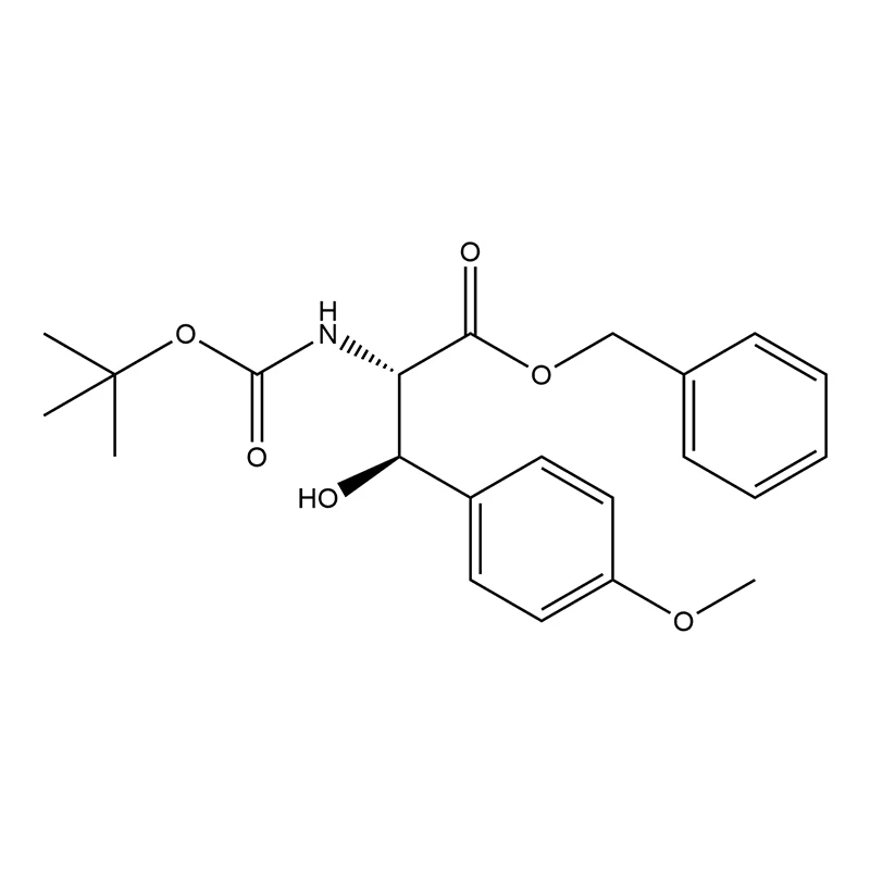 benzyl (2S,3R)-2-((tert-butoxycarbonyl)amino)-3-hydroxy-3-(4-methoxyphenyl)propanoat