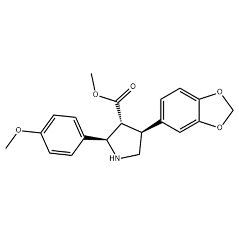 Methyl-4-(benzo[d][1,3]dioxol-5-yl)-2-(4-methoxyphenyl)pyrrolidin-3-carboxylat