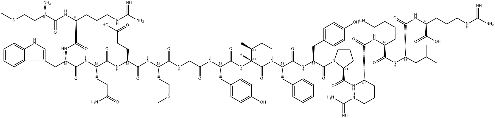Information om farmaceutiske mellemliggende peptider
